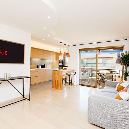 Citybeach Soha- Rue D'Antibes - 2 Bdr 2 Bthr 1 Toil - Clim Terrace Parking Elevator Cannes Kültér fotó