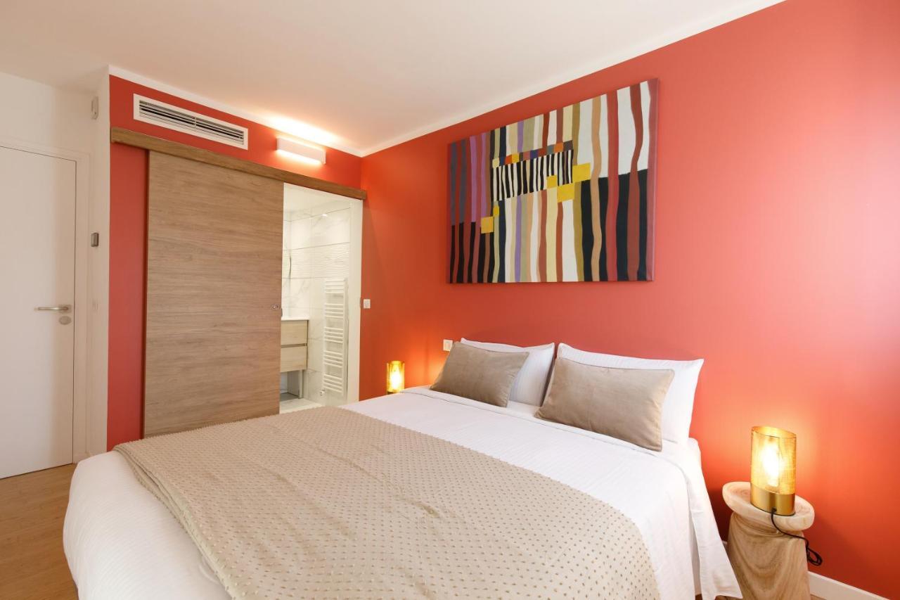 Citybeach Soha- Rue D'Antibes - 2 Bdr 2 Bthr 1 Toil - Clim Terrace Parking Elevator Cannes Kültér fotó