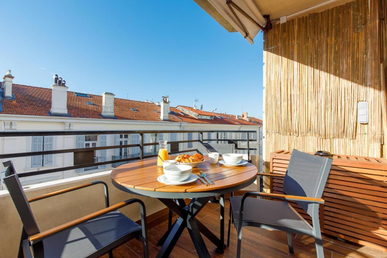 Citybeach Soha- Rue D'Antibes - 2 Bdr 2 Bthr 1 Toil - Clim Terrace Parking Elevator Cannes Kültér fotó