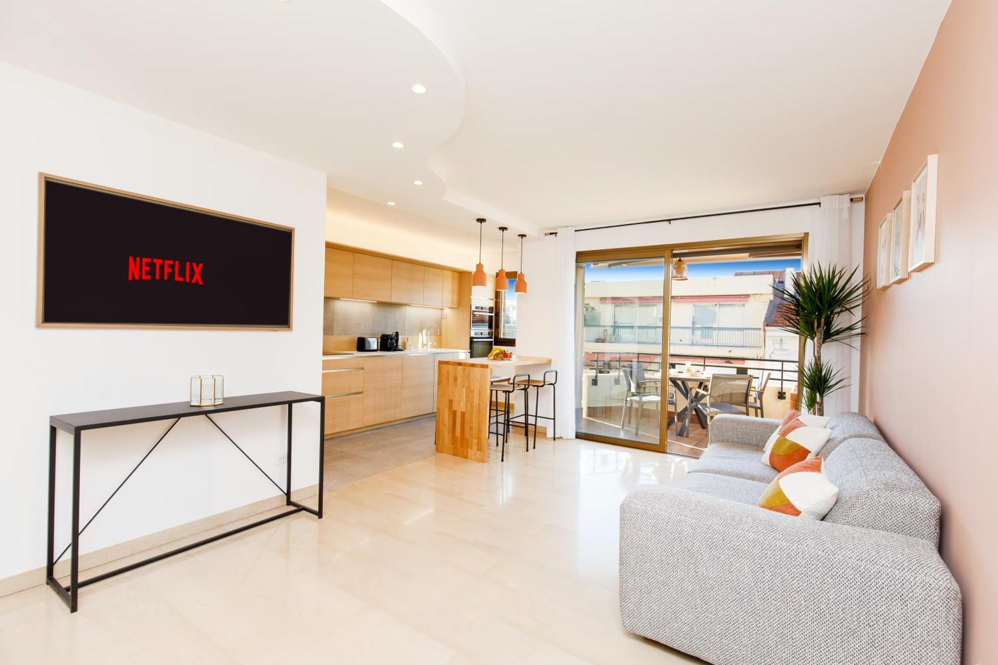 Citybeach Soha- Rue D'Antibes - 2 Bdr 2 Bthr 1 Toil - Clim Terrace Parking Elevator Cannes Kültér fotó